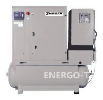 Винтовой компрессор ZAMMER SKTG18,5V-16-500/O2