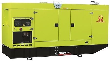 Дизельный генератор PRAMAC GSW 315 P в кожухе с АВР