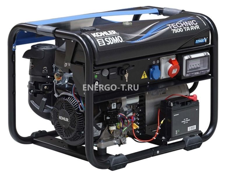 Бензиновый генератор SDMO TECHNIC 7500 TA AVR C5