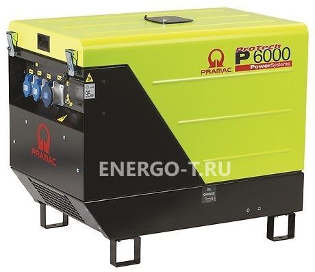 Дизельный генератор PRAMAC P 6000 3 фазы AUTO