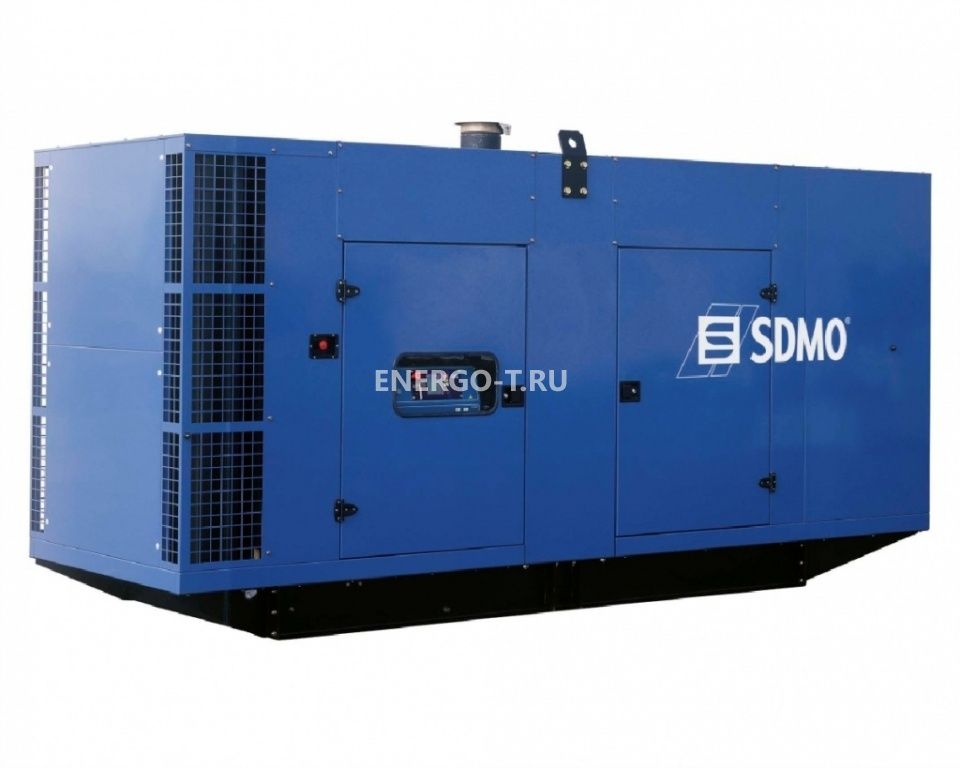 Дизельный генератор SDMO X550C3 в кожухе