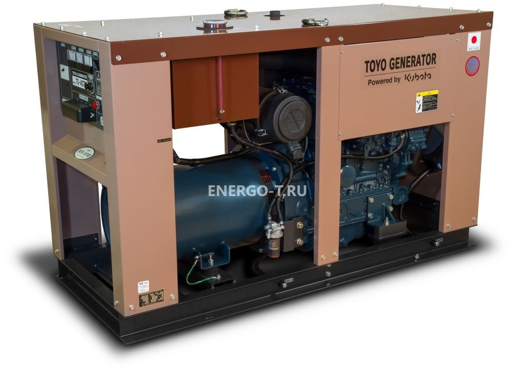 Дизельный генератор TOYO TG-40TPC с АВР